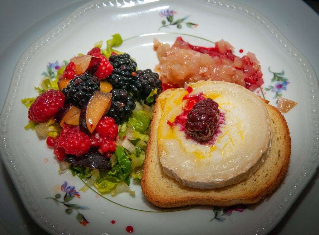 Salade de chevre foto: Lars Lindskov