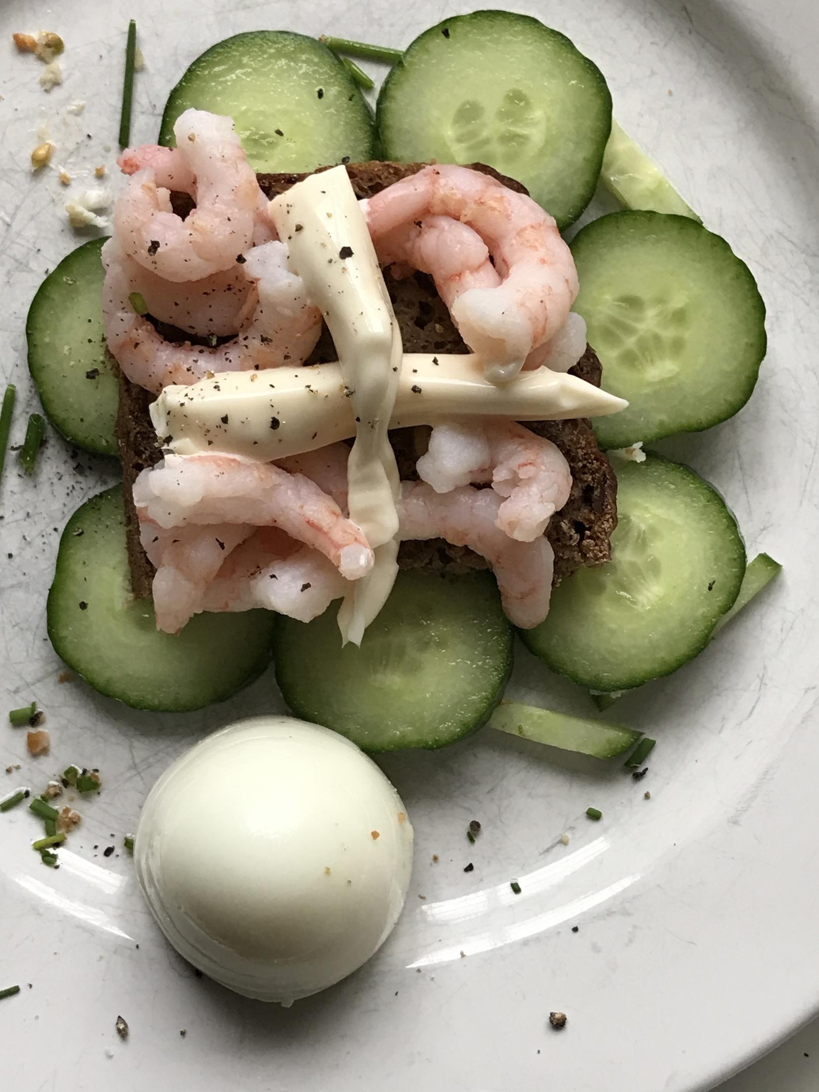 Smørrebrødskonkurrence med børnebørn