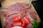 Sortfodsskinke og manchego